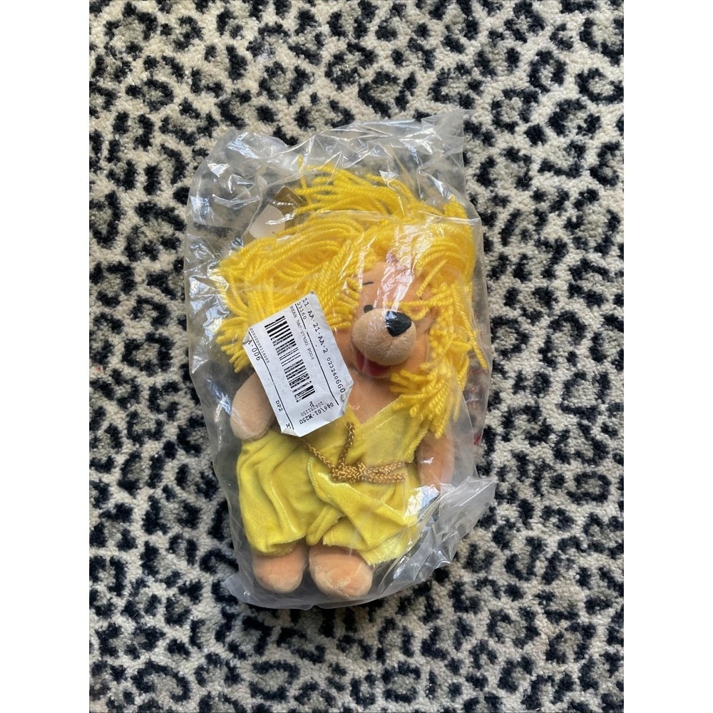Virgo Winnie The Pooh 8" Mini Bean Bag Plush Disney Zodiac Astrology New In Pkg